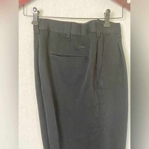 PING  Men Golf Black Trousers Sz 32/34 - Picture 5 of 14